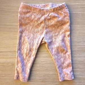 New organic cotton pants baby girl